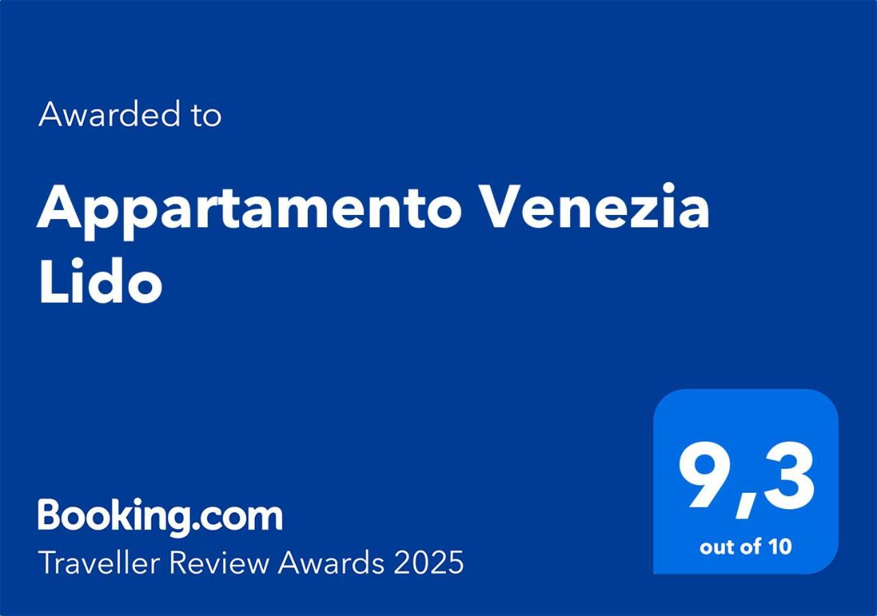 Appartamento Venezia Lido Esterno foto